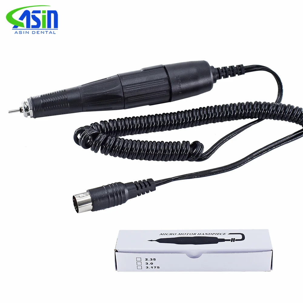 Strong 102L Handle Micro Motor Handpiece 35000RPM Dental Micromotor Polishing Handpiece Electric Nail Drill Machine