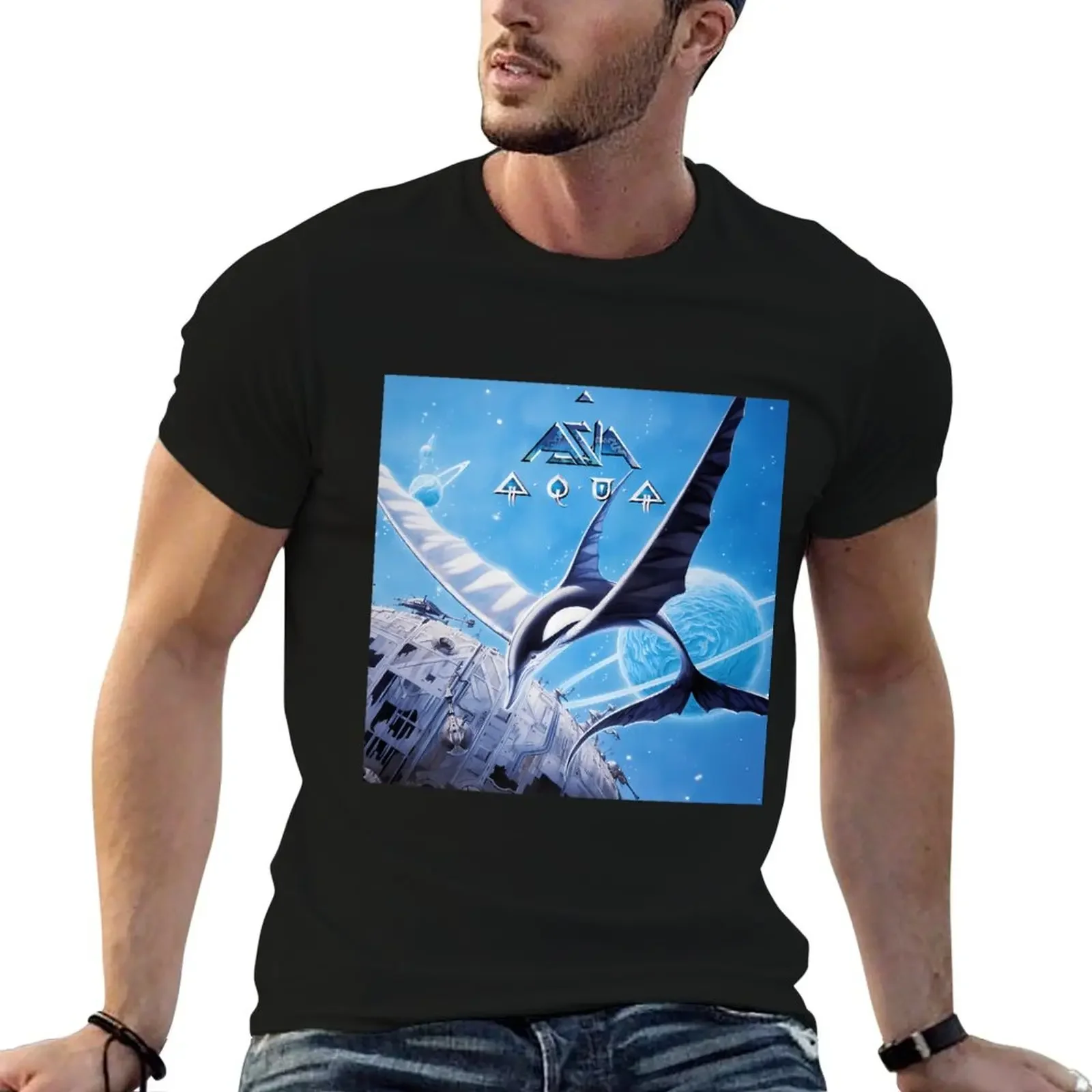 

Asia aqua T-Shirt luxury clothing labubu animal prinfor boys oversized t shirt valentines clothes designer t shirt men
