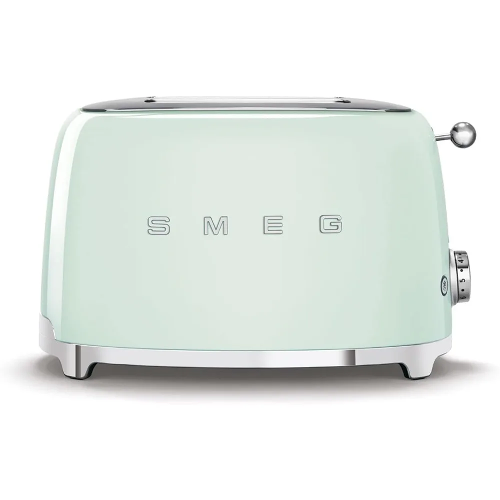 Smeg เครื่องปิ้งขนมปังแบบย้อนยุค2ชิ้น (สีเขียวพาสเทล)