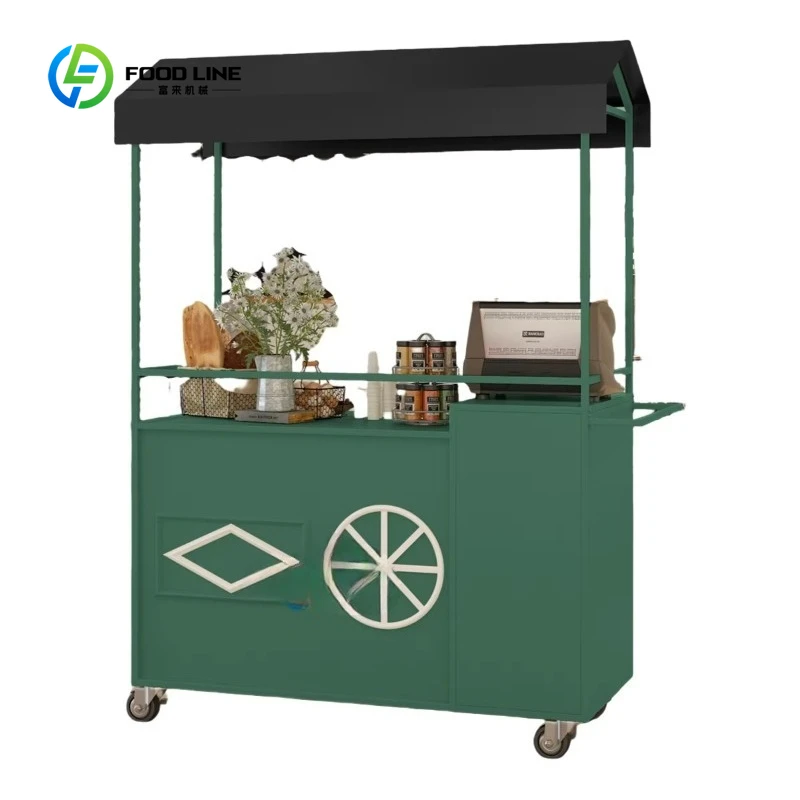 Hot Sale Customized Electric Display Truck - Mobile Stall Cart with Drawer Cabinet for Outdoor/Mall Promotion