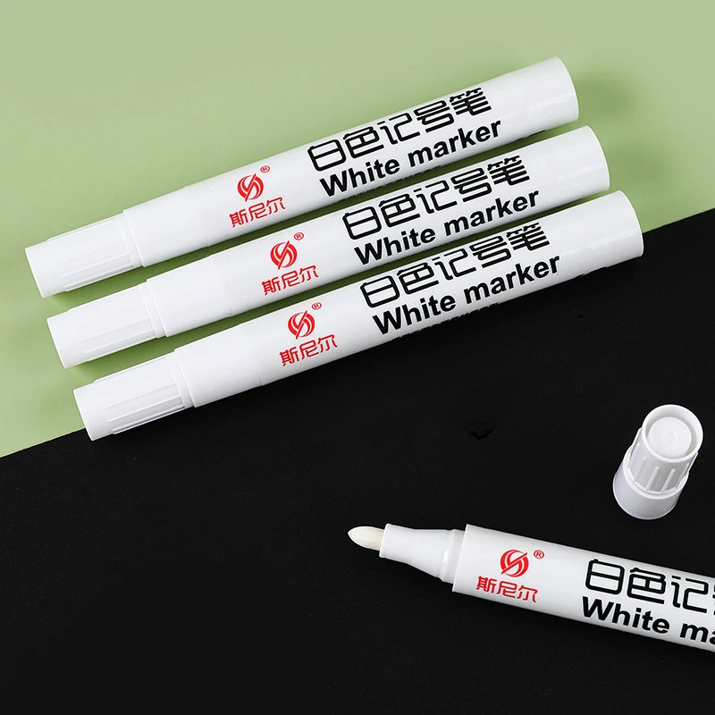 

Ручка для доски, водостойкий металлический маркер, перманентная ручка с белой краской, стирка, художественная живопись, ручки для граффити, маркер для ткани, дерева, кожи