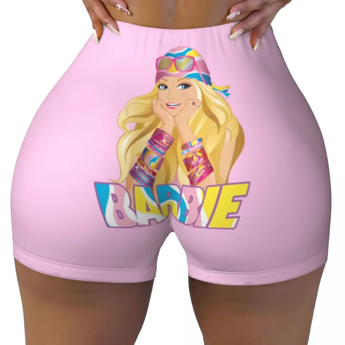 Pantalones cortos de Anime personalizados para mujer, ropa para correr, voleibol, gimnasio, entrenamiento atlético, Yoga