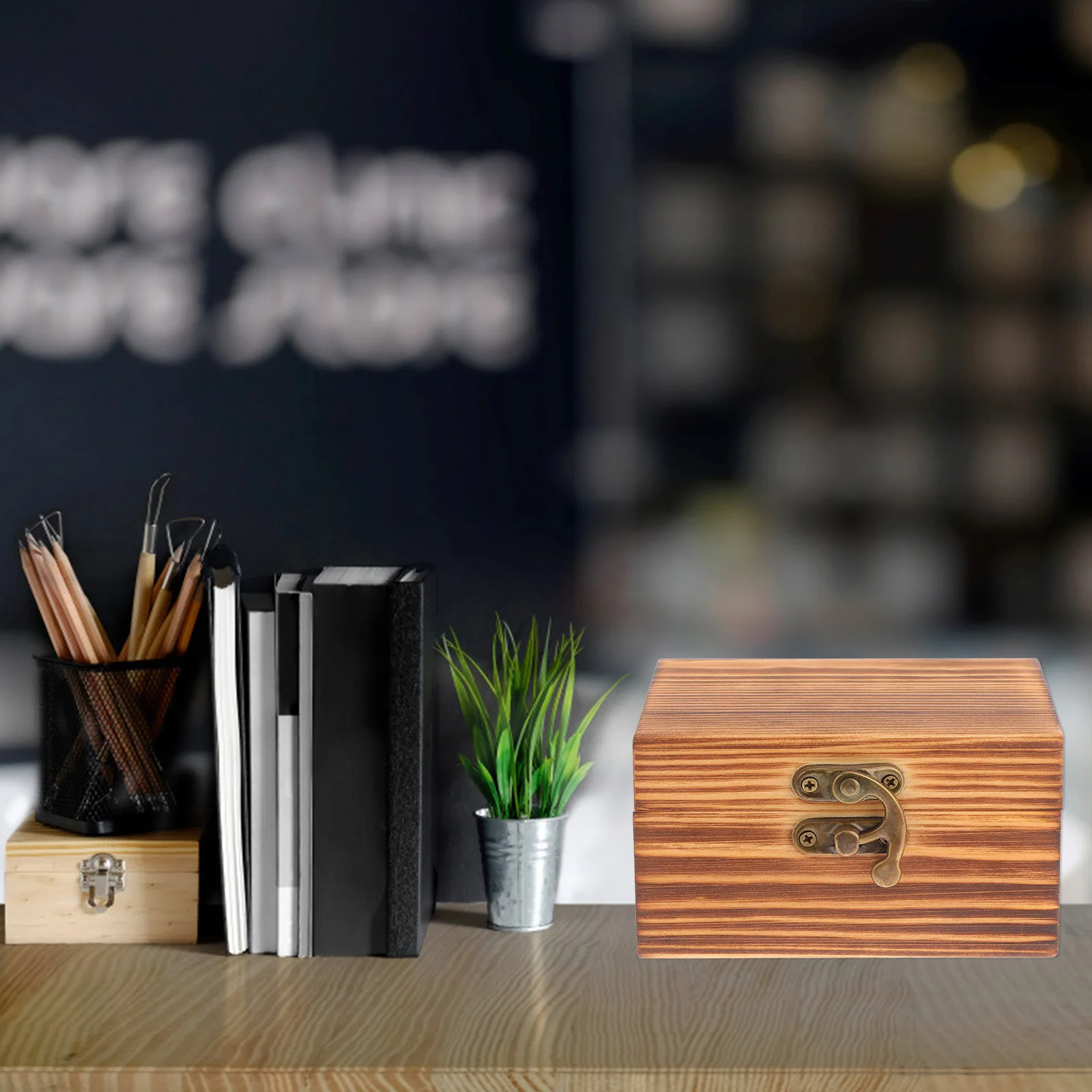 

Solid Wood Jewelry Box Scratch-Resistant Smooth Finish For Bracelets Watches Storage Organizer Gift Packaging Container