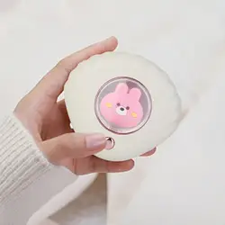 2400mAh Rechargeable Winter Hand Warmer Reusable Hand Warmer Fast Heating Cute Cat Paw Hand Warmer Instant Heating Supplies