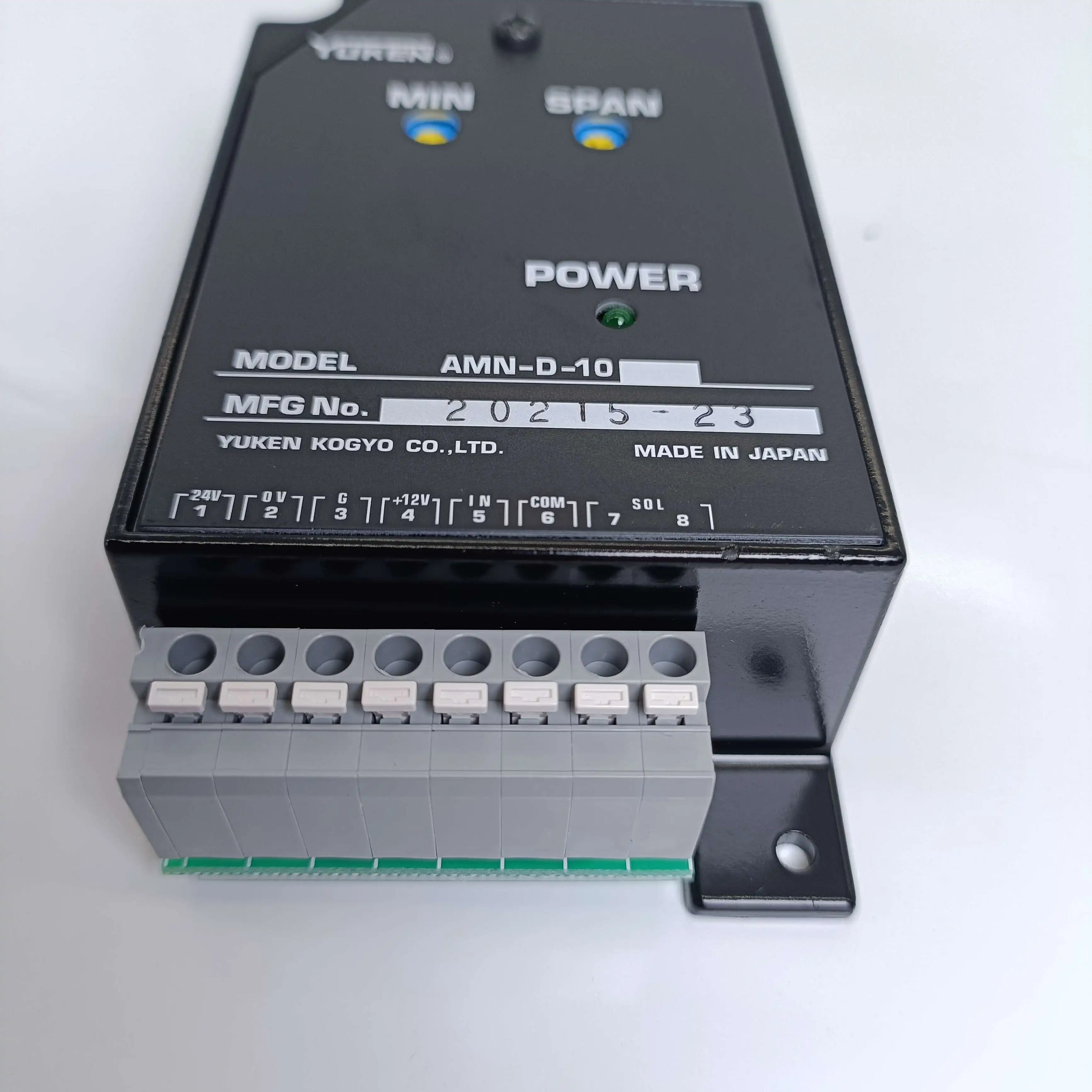 High Response Proportional Directional Control Valve Electro-hydraulic Power Amplifier Amplifier AMN-D-10