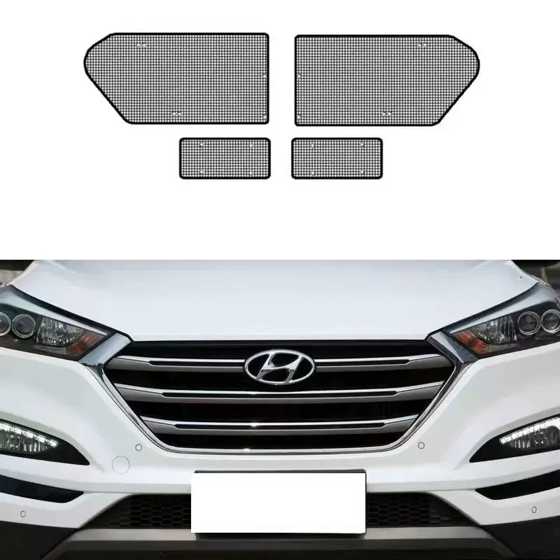 Griglia anteriore della griglia dell\'inserto della griglia anteriore della maglia della schermatura dell\'insetto dell\'automobile per Hyundai Tucson