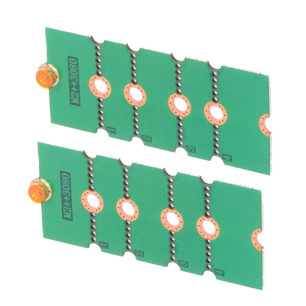 2pcs/lot M2 NGFF NVME M.2 Extended Adapter Card Transfer 2230 2242 2260 2280 Change to Long Size SSD