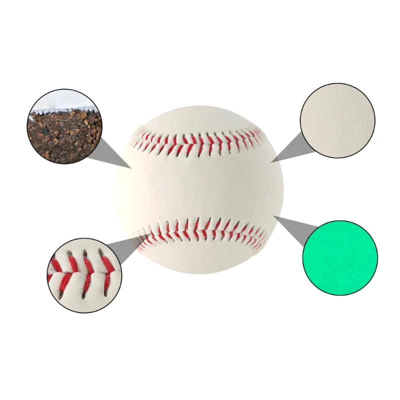 Luminously Glowing Baseball Light Up Baseball for Playing Catch and Hit at Night