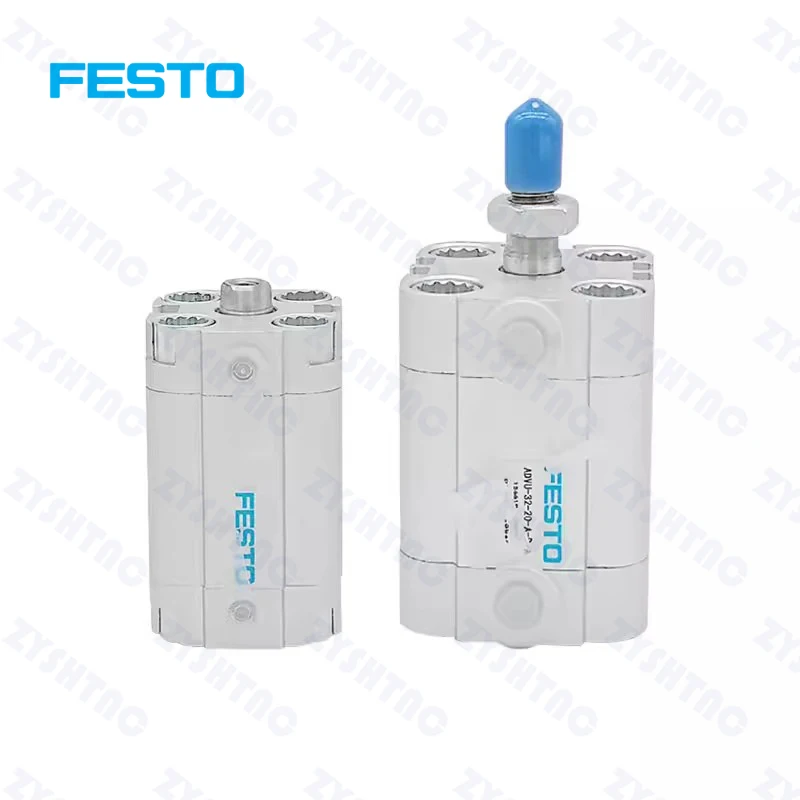 

FESTO Air cylinder ADVU-12-10-5-16-20-30-25-32-40-50-63-80-100-A-P-A Thin cylinder Compact ADVU-25-5/10/15/20/25/30/35/40-A-P-A