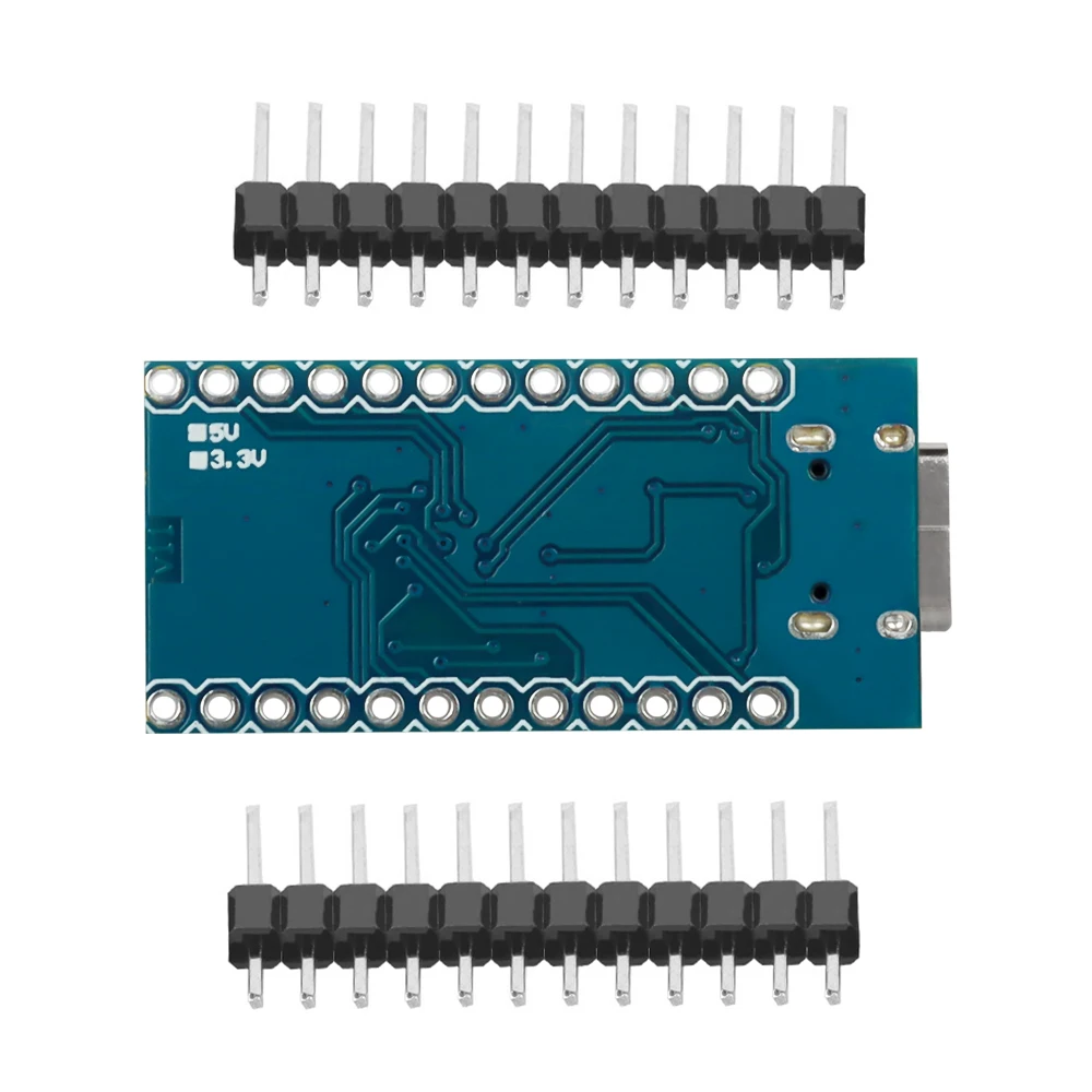 New Pro Micro for arduino ATmega32U4 5V/16MHz Module Type-C with 2 row pin header For Arduino In Stock Best Quality