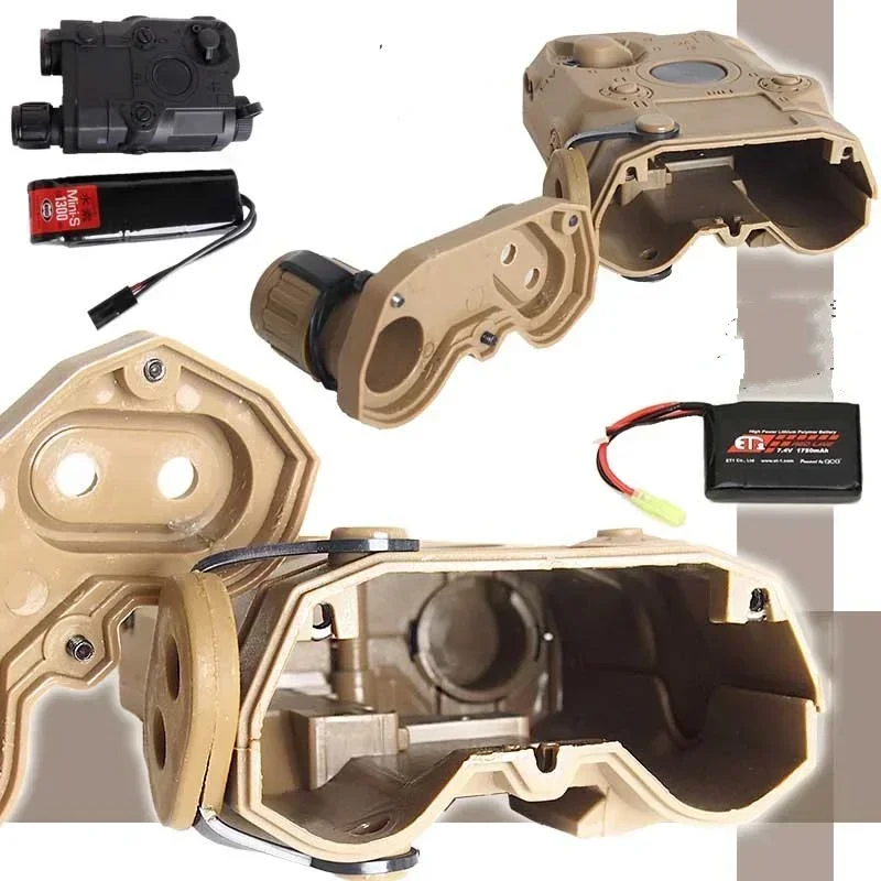 FMA التكتيكية AN/PEQ-15 صندوق بطارية الدمية PEQ 15 بطارية حامل لعبة ملحقات المسدس