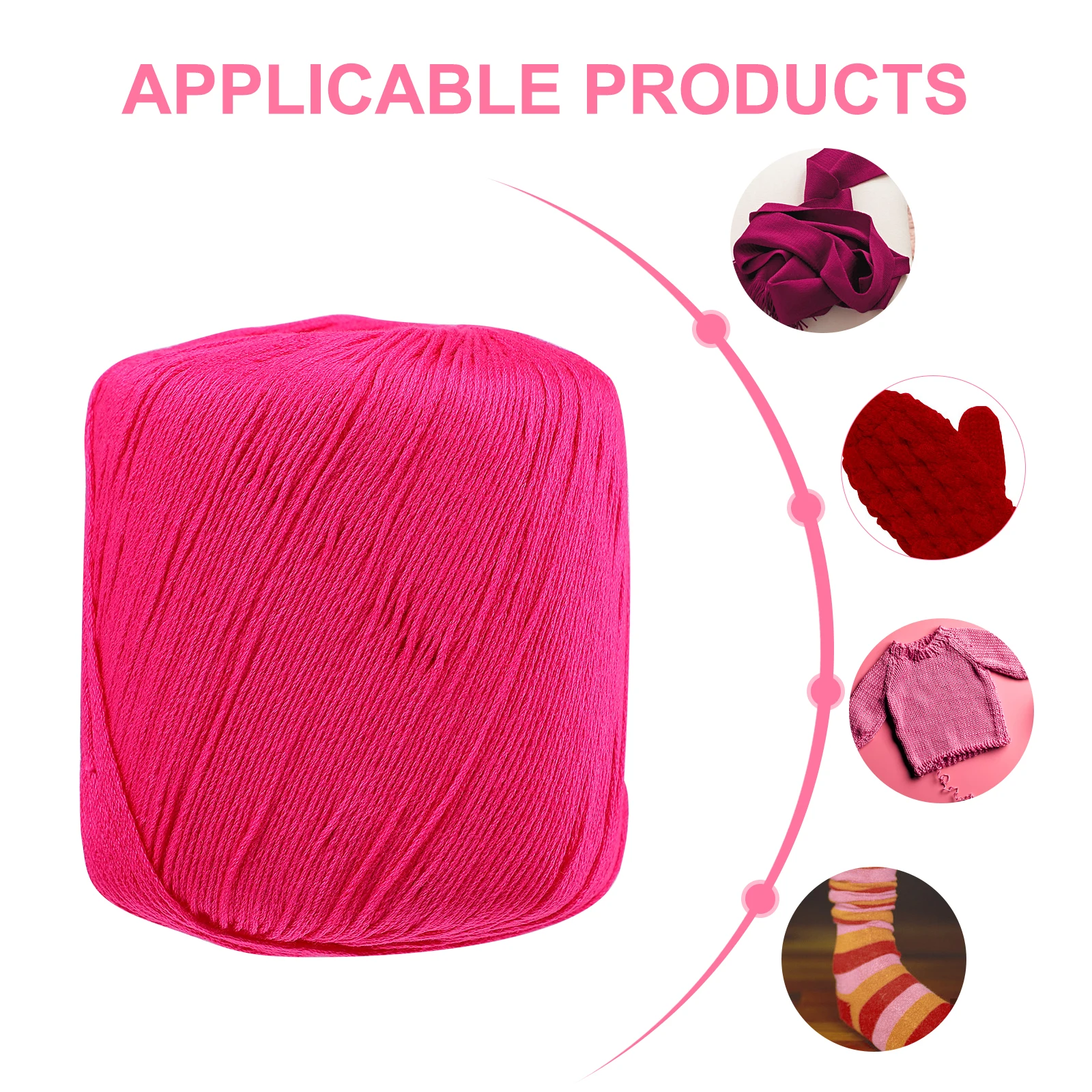 

Cotton Thread Craft Rope Lace for Bracelet Making Braided Crochet Yarn Hand Weaving