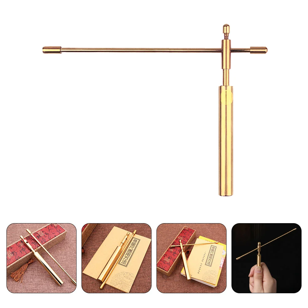 Ruler Simple Shaped Dowsing Rods Rotary Tool Probe Spiritual Home Divining Copper