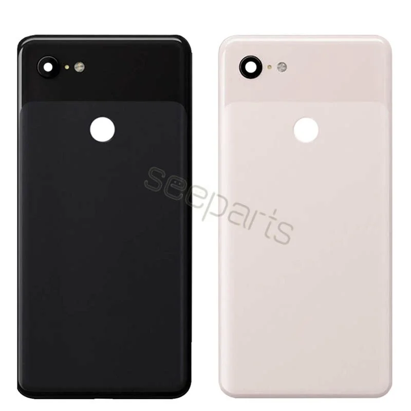 Full New For Google Pixel 3 XL Battery Cover Door Back Housing Rear Case For Google Pixel 3 Back Cover Battery Door Replacement