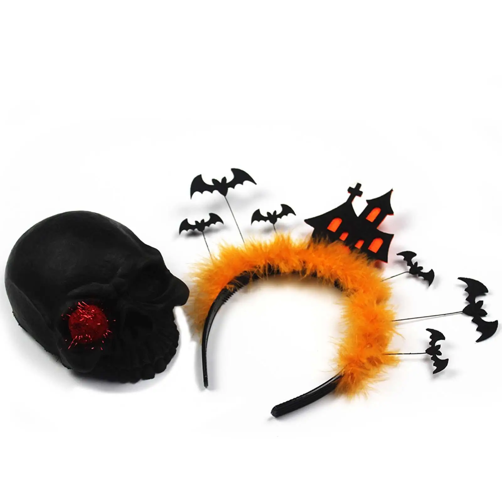 Halloween Headband Cosplay Decor Hair Hoop for Birthday Carnival Masquerade