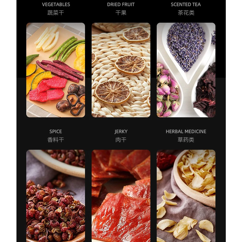 Дегидраторы для фруктов и овощей из нержавеющей стали, 96-слойная коммерческая машина для сушки пищевых продуктов Deshidratador De Alimentos