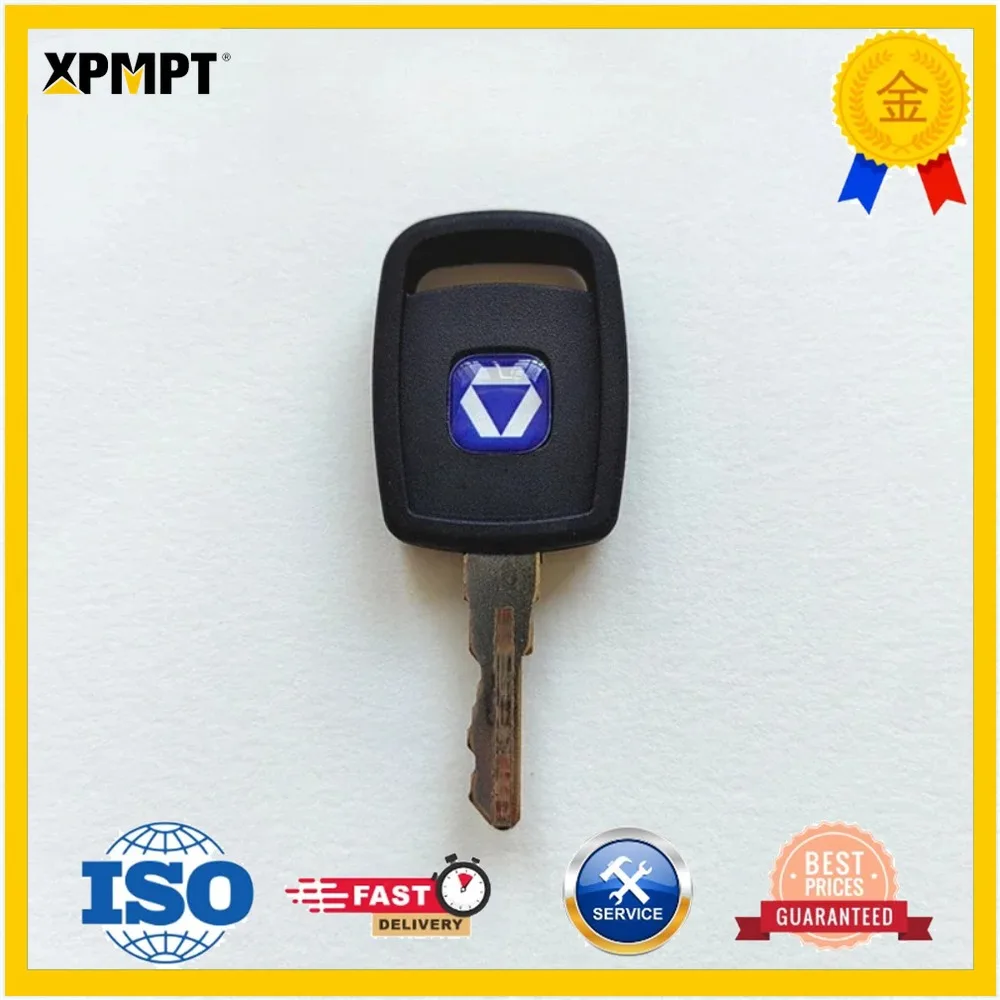 1PC/3PCS/5PCS XCMG Ignition Key 30E 40B 50C 50CN 855 859 Electric Lock Key for Xugong Liugong  Loader