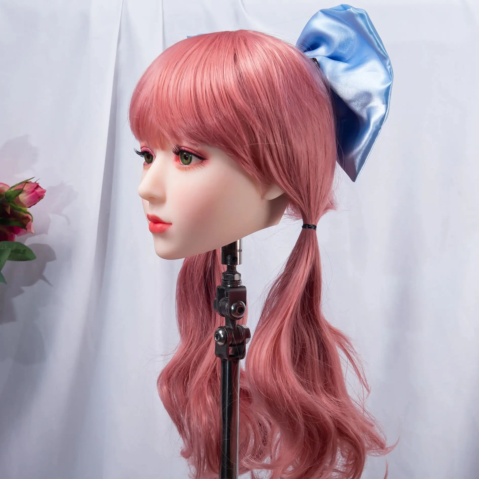 Professional TPE  Headmold (M16 interface) - essential tool for hair styling and makeup practice, high quality TPE  Matter