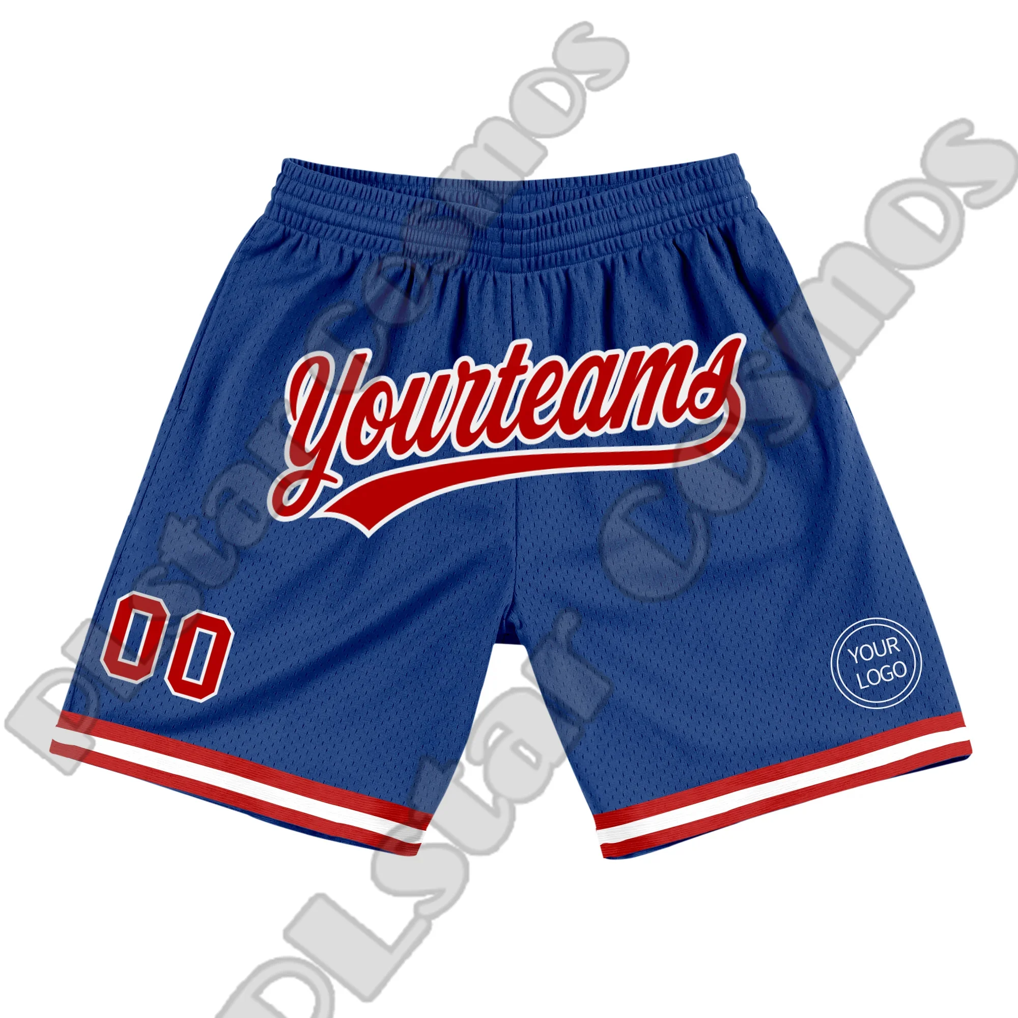 Nome personalizado Logotipo Número da equipe Basquete Shorts Calças Retro Malha Respirável Sportswear 3DPrint Verão Harajuku Drop Shipping X5