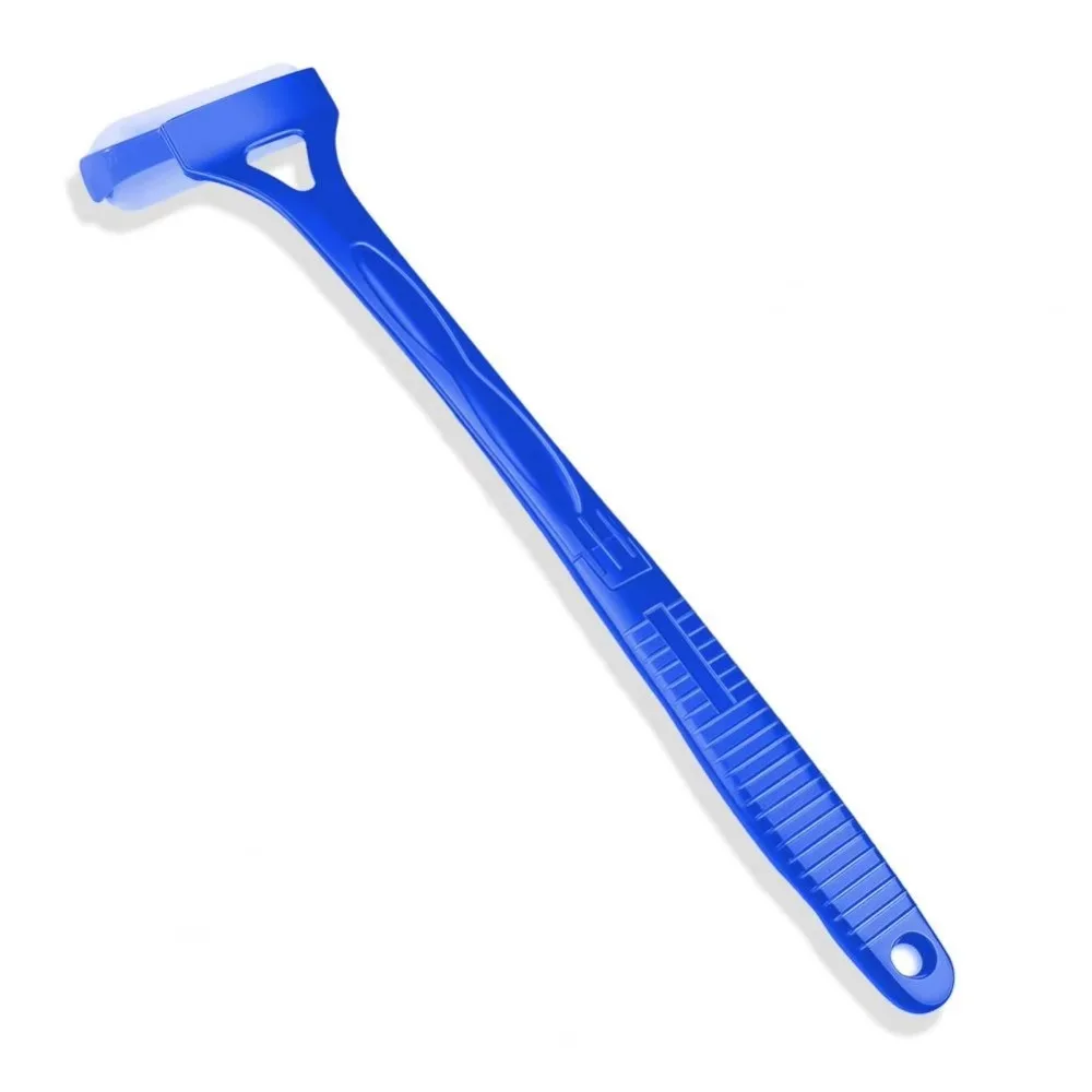 

Long Handle Back Lotion Applicator Ergonomic Non-Slip Grip Smooth Rollers Applicator Foldable Plastic Cream Applicator