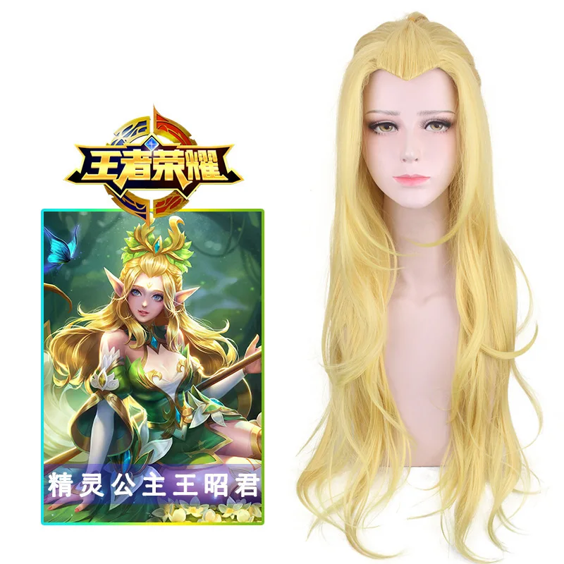 شعر مستعار اصطناعي طويل زي تنكري للحفلات شعر ألياف مقاومة للحرارة أنيمي لعب الأدوار شعر مستعار مجعد ملون للنساء والفتيات