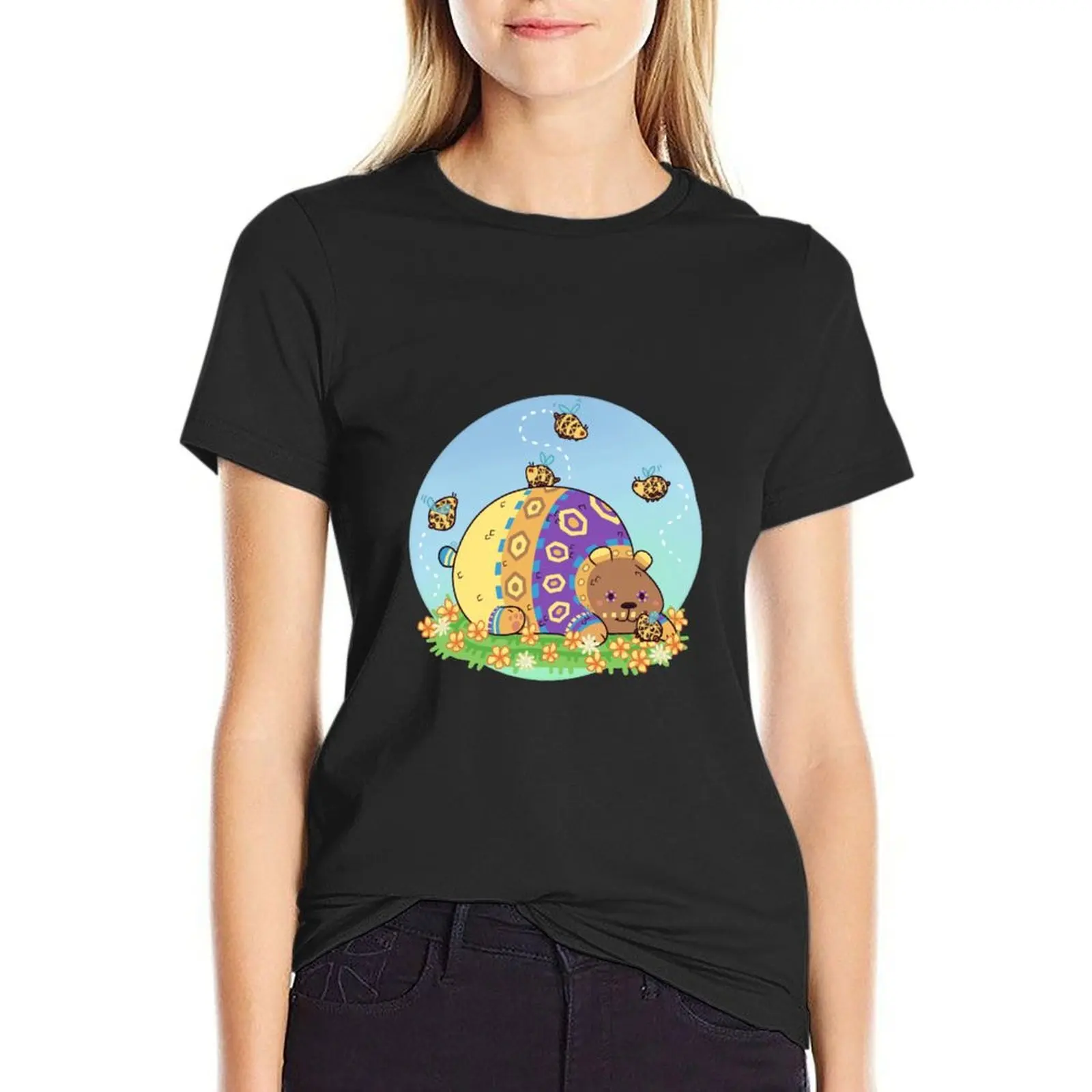 Fizzlybear & Buzzlegums - Viva Pi?ata Print T-Shirt Aesthetic clothing quick drying plus sizes workout t shirts for Women