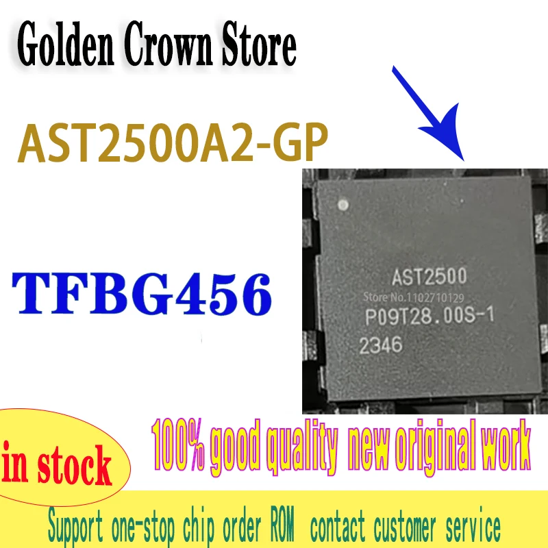 100% New AST2500 AST2500A2 AST2500A2-GP BGA. 1PCS/LOT