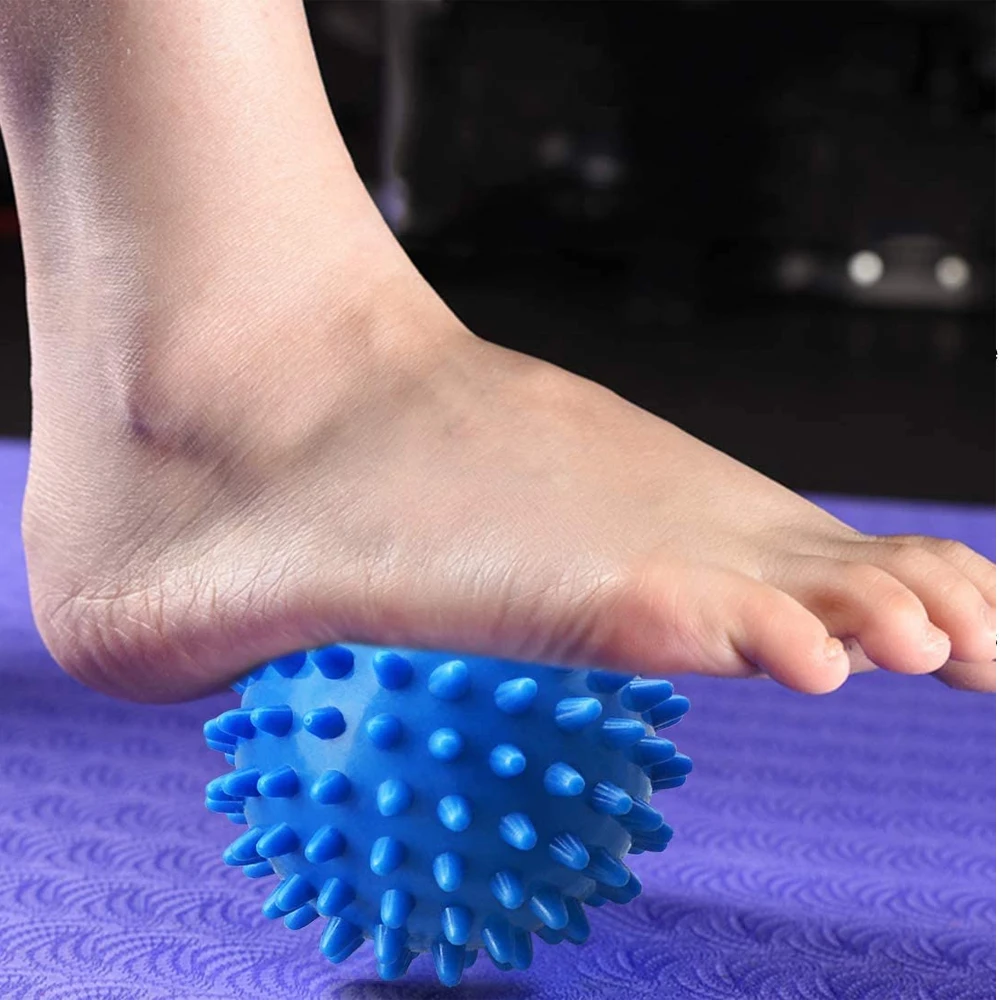 Professionele Massage Ballen Voet Bal Voet Massager Spiky Roller Voor Deep Tissue Trigger Punt Fasciitis Plantaris Stress Release