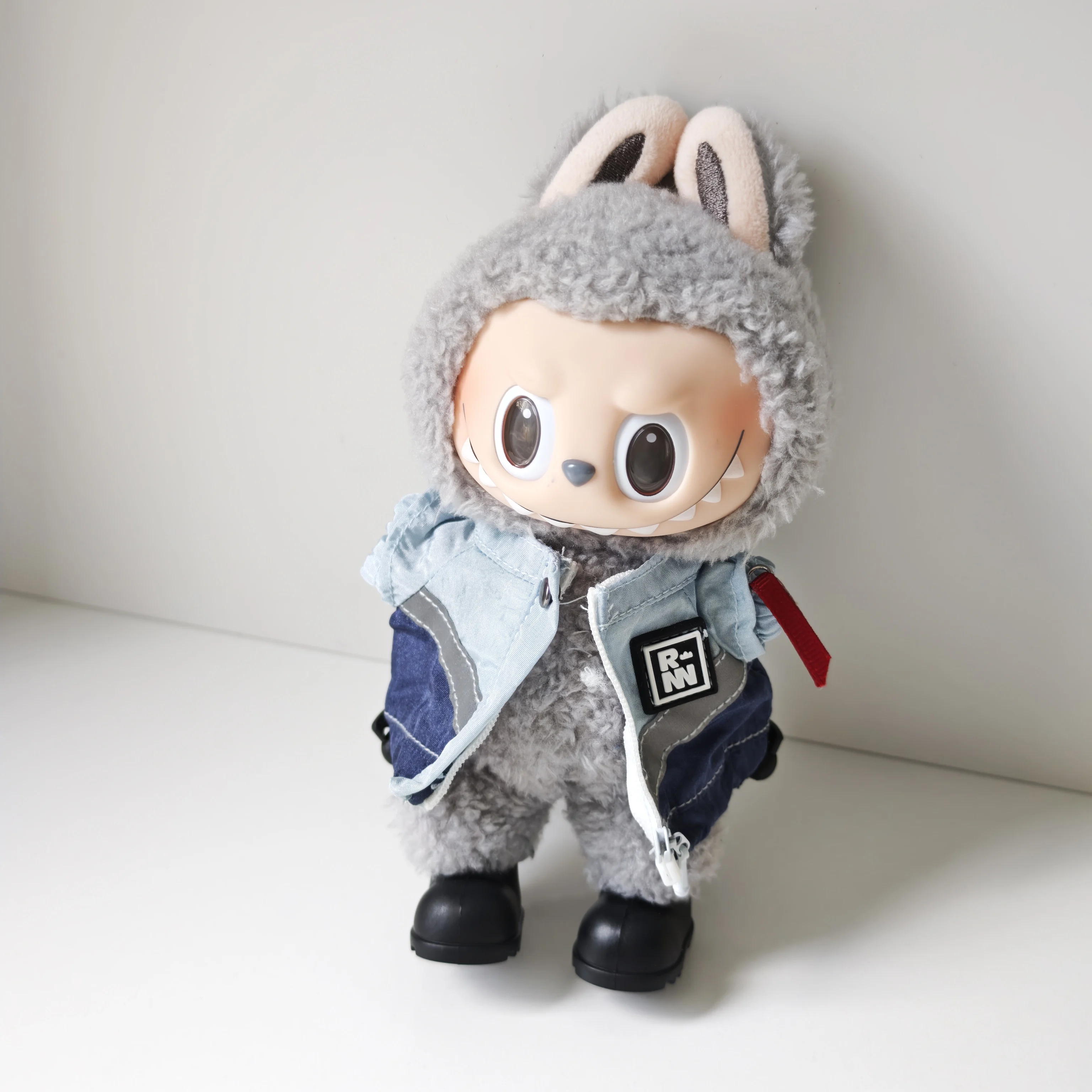 

Cute Labubu Doll Clothing Suit Fashion Jacket Set DIY Accessories 15-17cm Clothes Toy Gift For Girl Kid Friend
