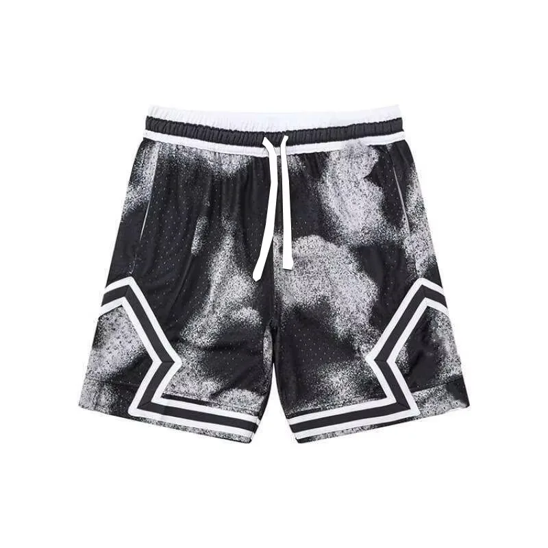kid Summer Fashion Vintage Style American Loose Basketball Shorts New Adult Athletic Unisex Basketball Quick-drying Short Pants
