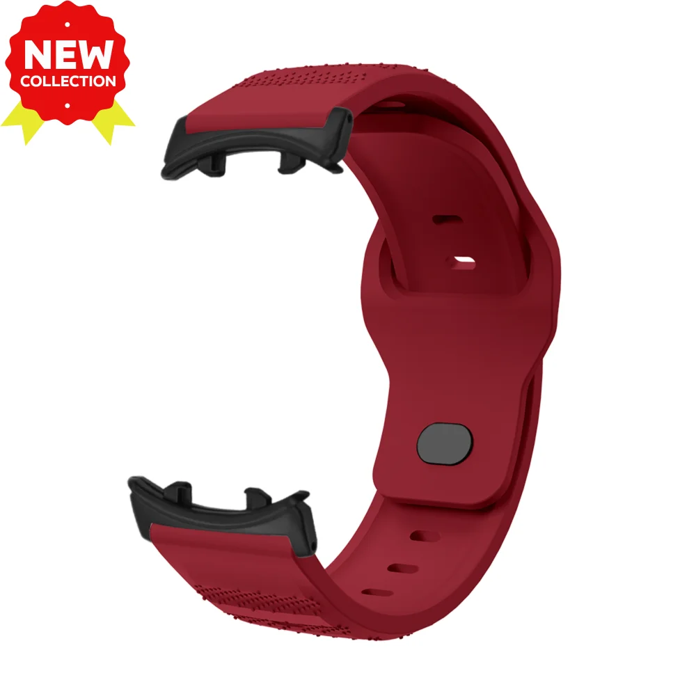

Silicone Loop Strap For Honor Watch Fit Vitality & Elegant Edition Rice Grain Easy Install Sweatproof Sport Band for Man Woman