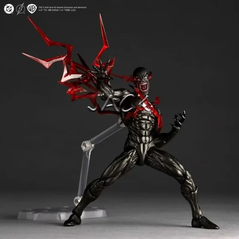 Auf Lager Kaiyodo Revoltech Amazing Yamaguchi DC Super Heroes Black Lightning Actionfigur Modell Sammlerstück Geschenk