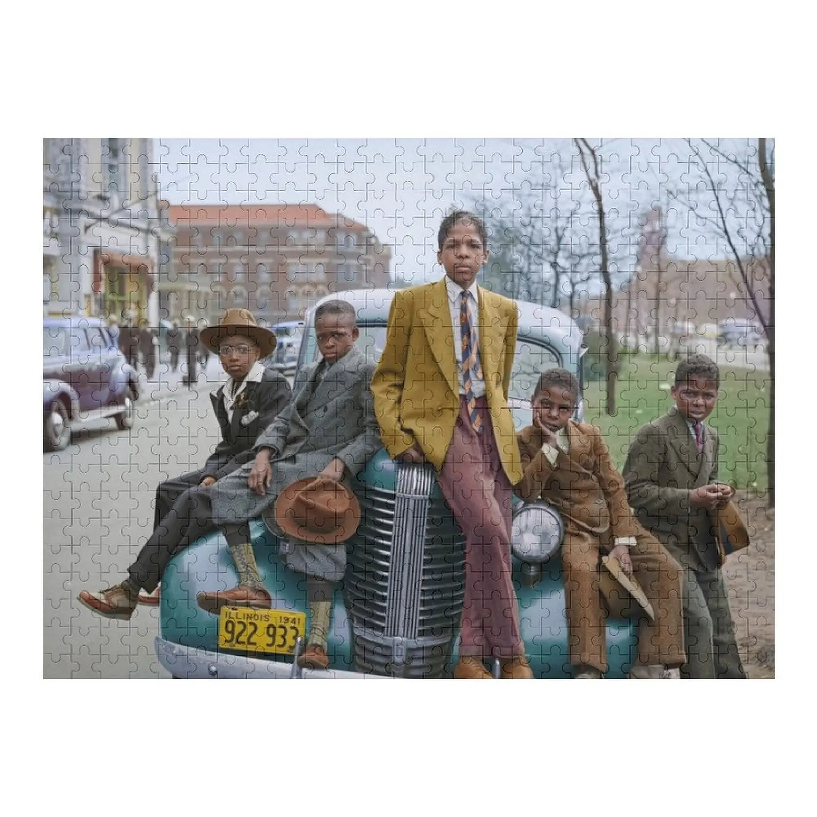 

Африканско-американские мальчики на Пасху, 1941 год. Пазл на заказ, подарок, индивидуальный фотопазл