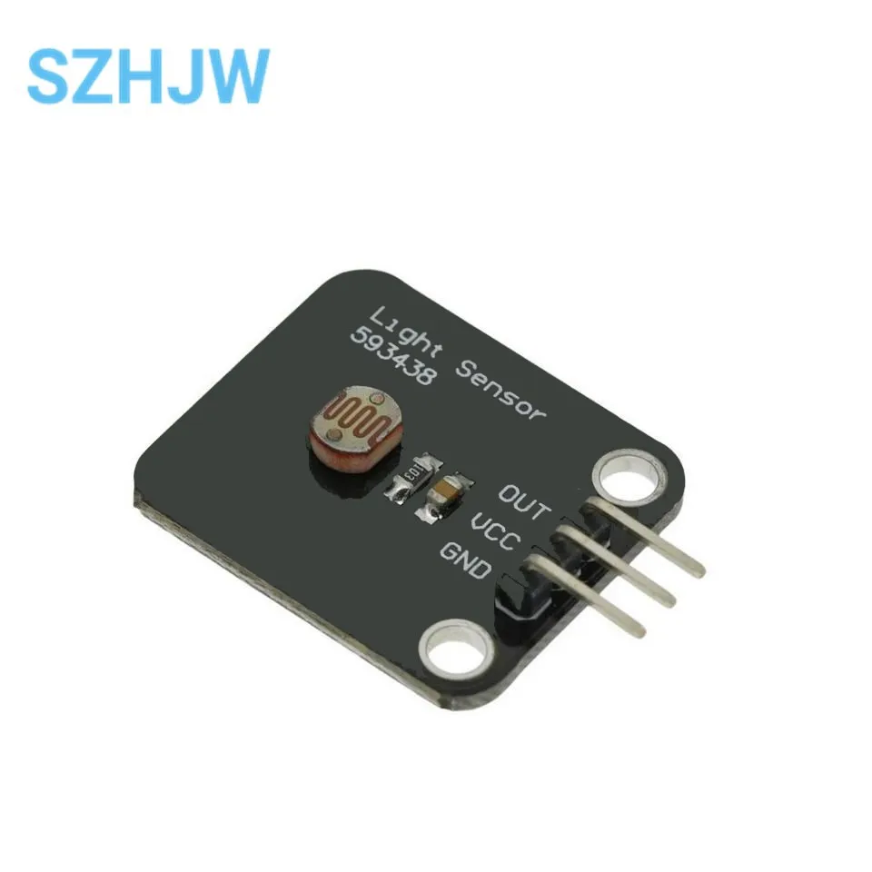 1-10 pces módulo sensor de brilho bloco de construção eletrônico fotoresistor luz sensor de brilho placa de detecção para arduino