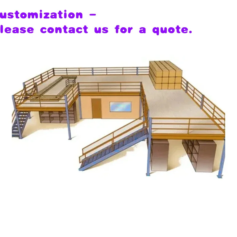 custom.XINDE Mezzanine Racking System Warehouse Office Mezzanine Platform Industrial Storage Rack Steel Structure Mezzanine Floo