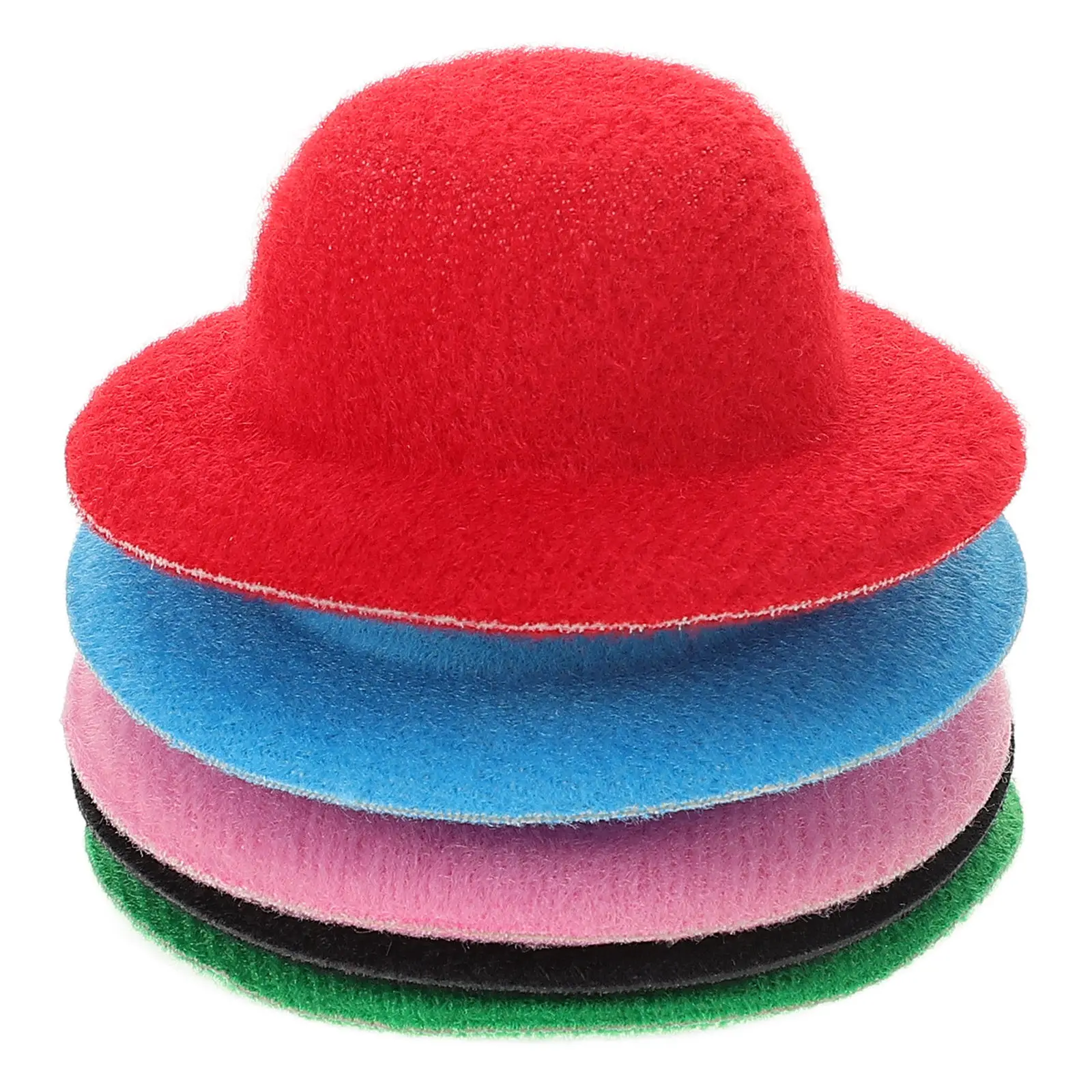 

Набор из 5 миниатюрных шляпок-федорелей для поделок, декоративные мини-шляпки для украшения кукольных домиков, сувениры для вечеринок, материалы для рукоделия