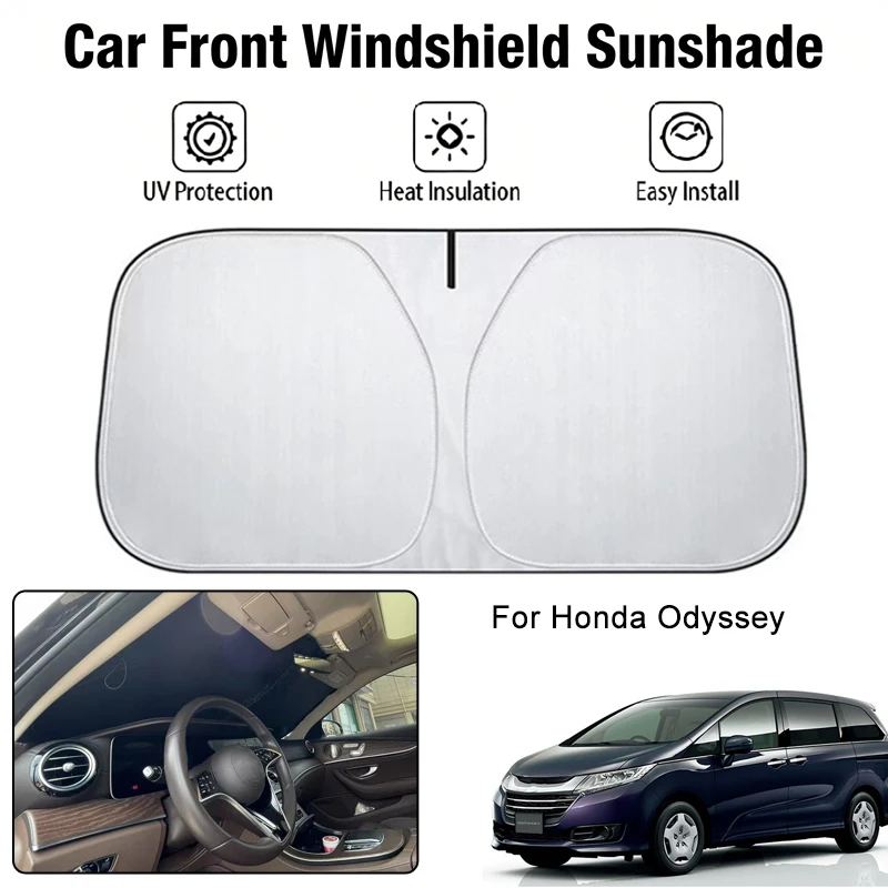 

Car Front Windshield Sunshade Cover For Honda Odyssey UV Block Heat Insulation Auto Interior Sun Protection Accessory