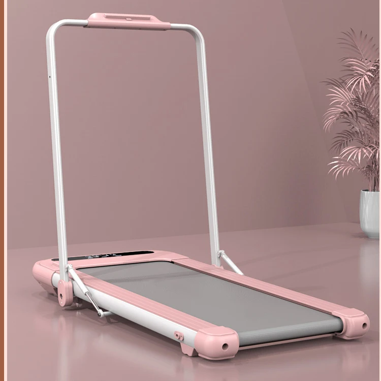 Multifunctional flat electric treadmill household remote control walker