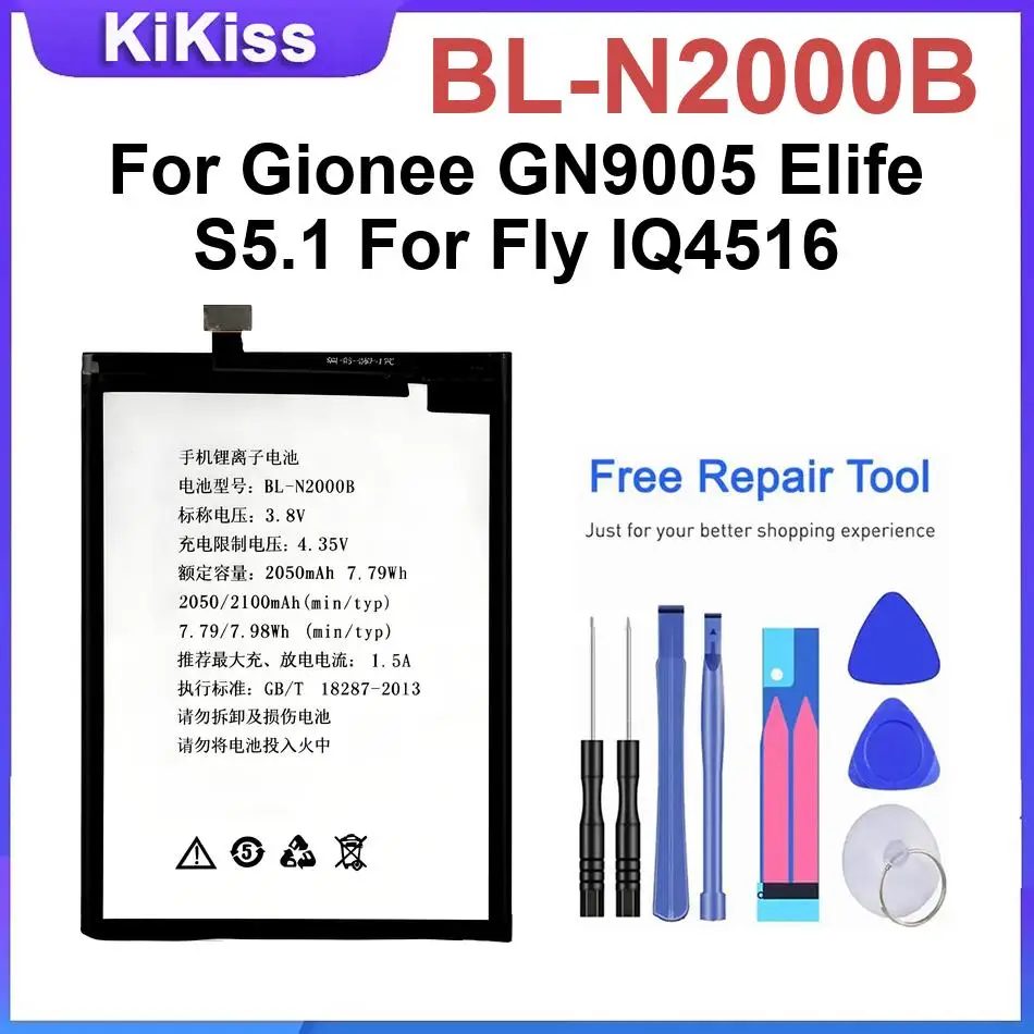 Battery For Gionee LA-44A M3 M3S M4 Marathon M4 X1S A1 Lite King Kong ELIFE GN5001 GN5001S E8 GN9008 F205 GN9005 Elife S5.1