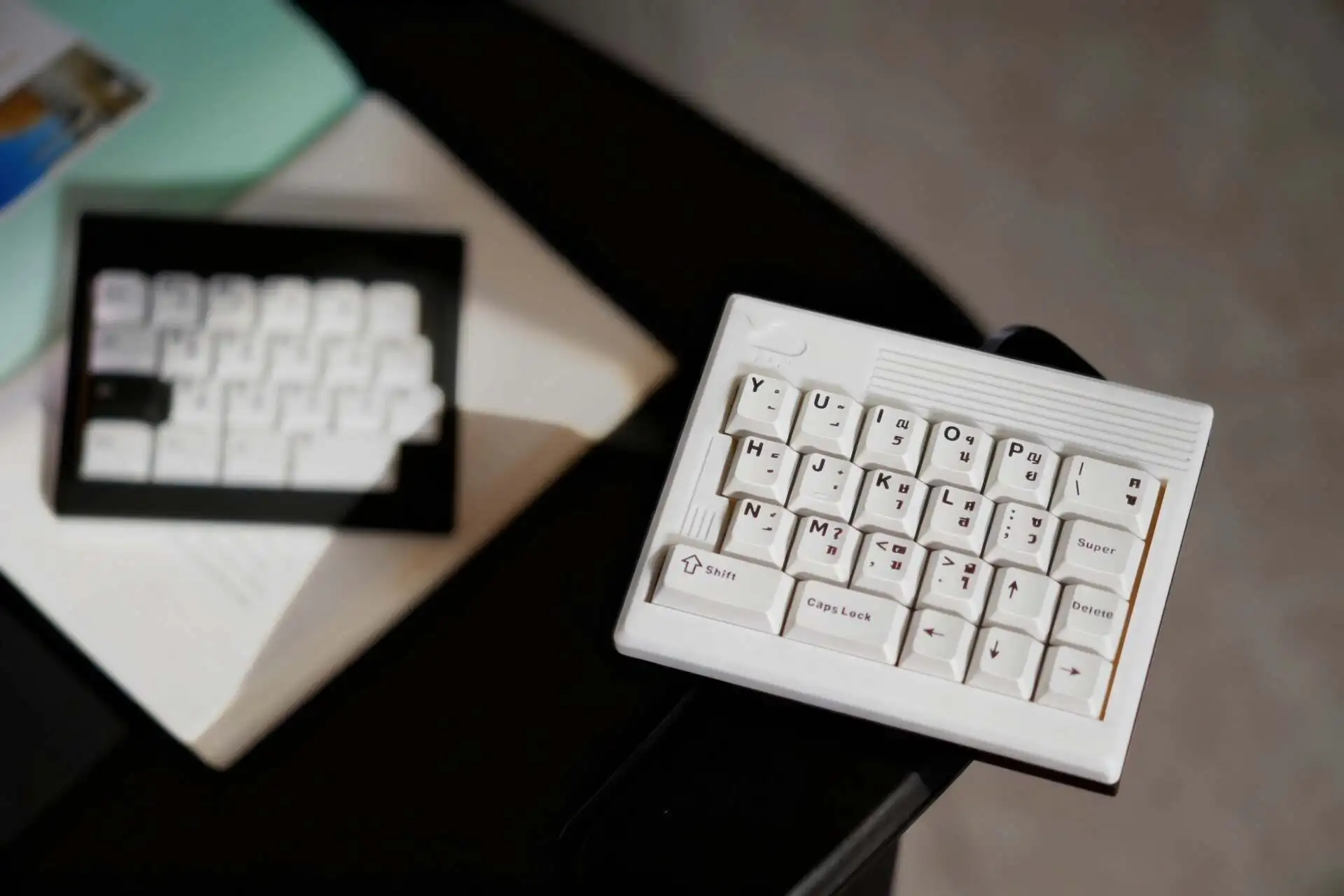 Custom 45-Key Split Keyboard Vial ZMK Firmware Ergonomic Compact Typing DIY Assembly Professional Gift.