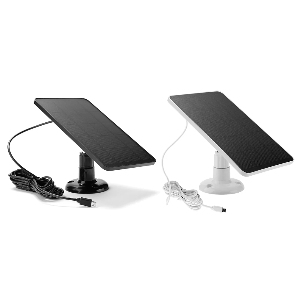 10w 5V Waterproof Solar Panel 2 in 1 Charging Ip Camera Charger Portable for Mobile Phone