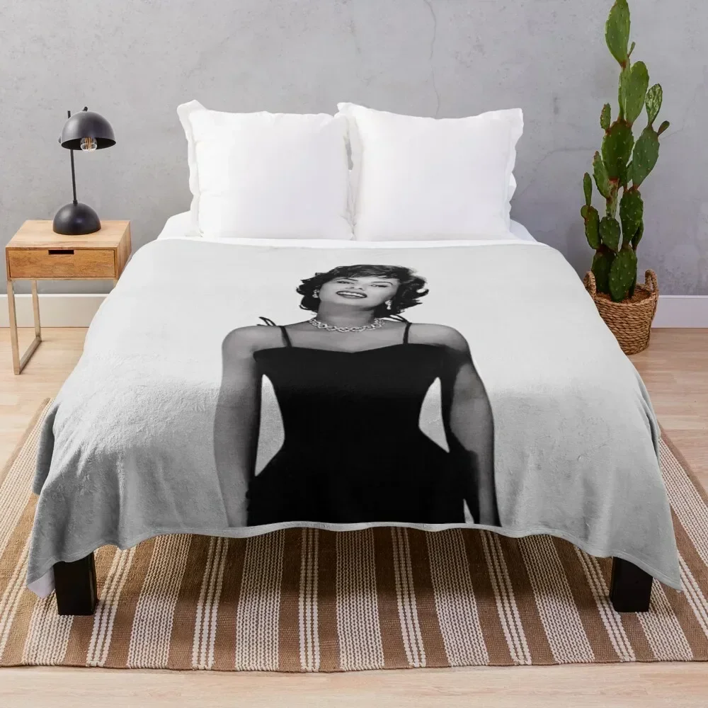 

Sophia Loren, 1950s. Throw Blanket Soft Comfort Blanket for Reading Watching TV