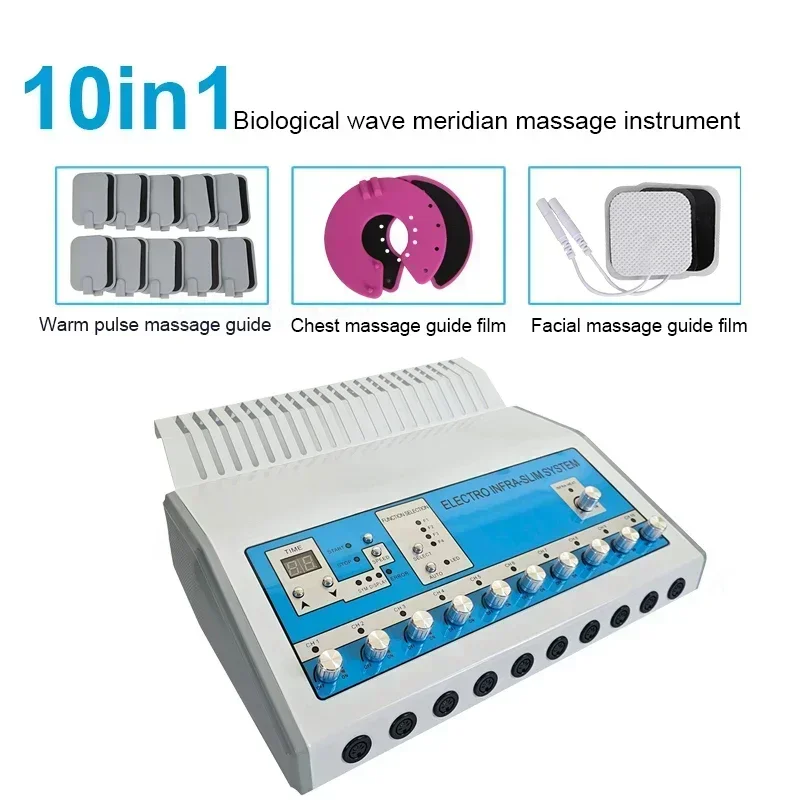 

EMS Muscle Electrostimulation Stimulator Passive Gymnastics Weight Loss Machine Russian Waves