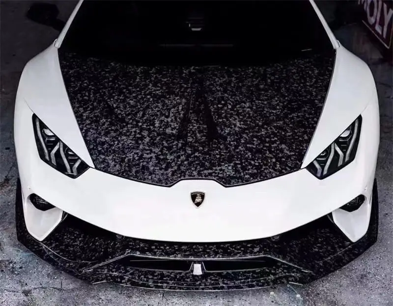 Forged Carbon Fiber 1016 Style Engine Hood for 2014-2018 for Lamborghini Huracan LP580 LP610 Body Kit Accessory