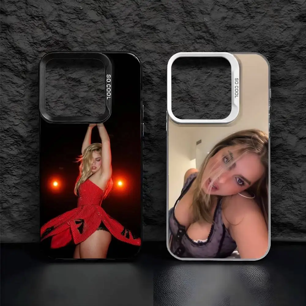 

A-Addison R-Rae singer Phone Case For iPhone17, 16,15,14,13,12 Pro Max Black Candy Matte Shockproof Cover