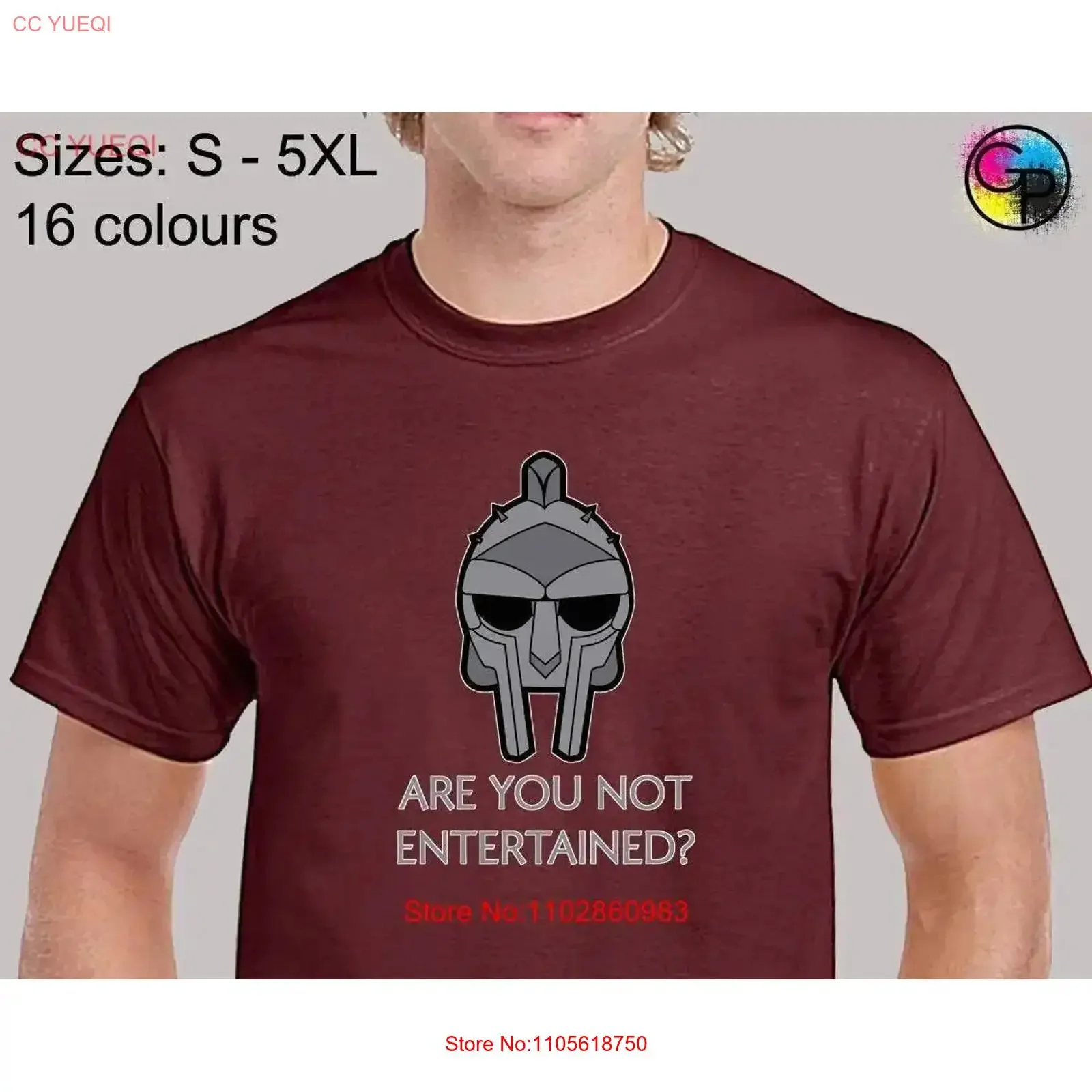 Are you not entertained mens T Shirt unisex funny cool gladiator film movie inspired design roman spartan spartacus classic