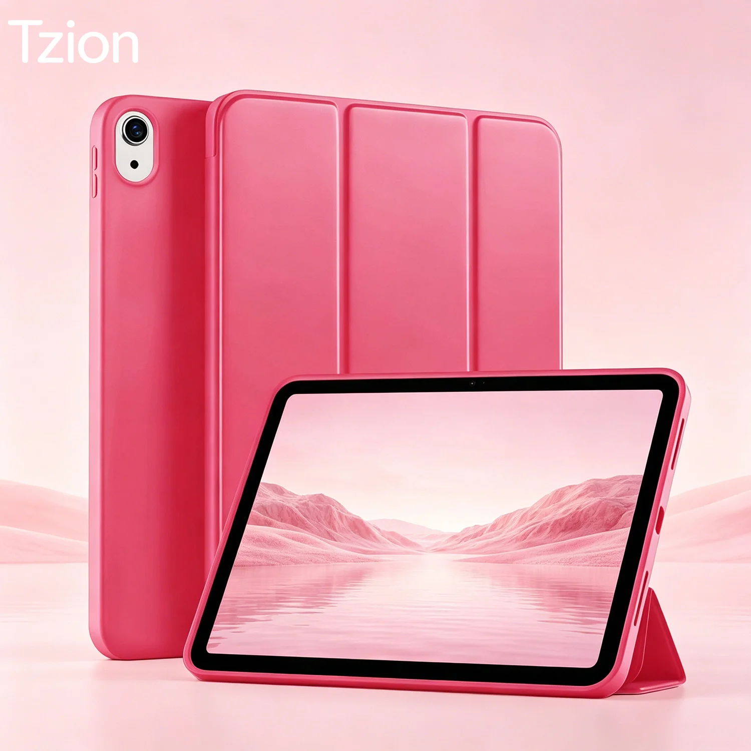 For iPad (A16) 11th Generation 11 Inch 2025/10th Generation 10.9 Inch 2022 Magnetic Flip Smart Cover,Auto Wake/Sleep Tablet Case