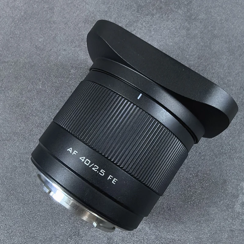 Для Viltrox AF 40 мм F2.5 FE/Z AF 56 мм F1.7 FE/Z/XF AF20 мм F2.8 FE/Z байонетная металлическая квадратная бленда с бесплатной металлической крышкой