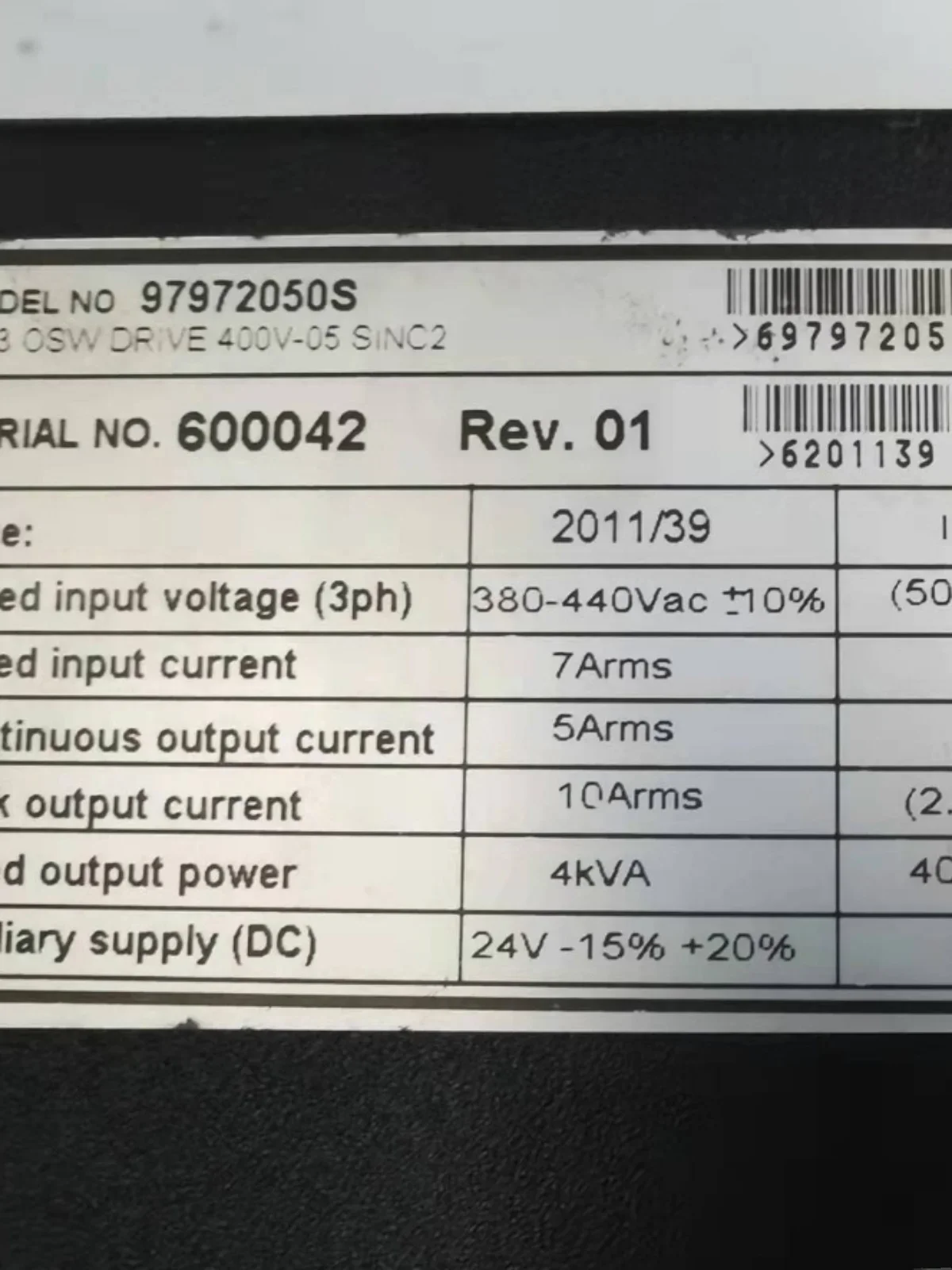 PRIMA ELECTRO Driver 97972050S Original Spot Negotiation