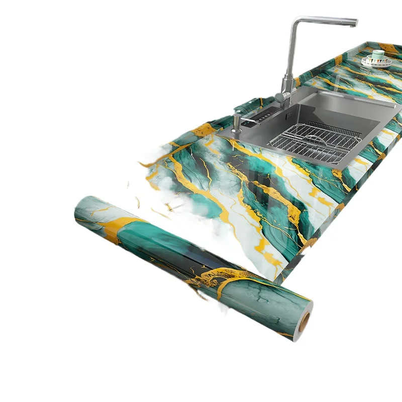 

Kitchen oil-proof sticker waterproof self-adhesive stove countertop thickened special renovation high temperature resistant